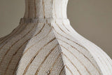 Nkuku Kela Fabric Pendant Off White