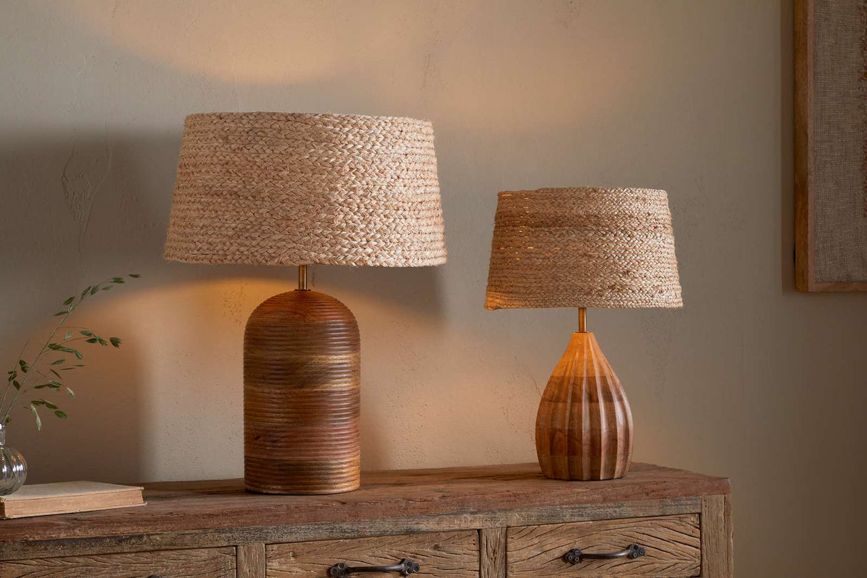 Nkuku Pisang Natural Lampshade Natural Medium