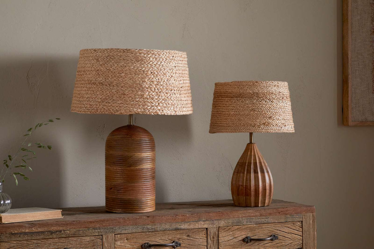Nkuku Pisang Natural Lampshade Natural Medium