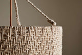 Nkuku Thimba Woven Jute Chandelier Natural