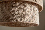 Nkuku Thimba Woven Jute Chandelier Natural
