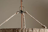 Nkuku Thimba Woven Jute Chandelier Natural
