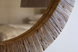 Nkuku Ibo Reclaimed Round Wall Mirror Small