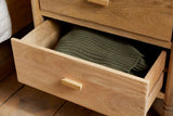 Nkuku Sri Mango Wood Bedside Table Natural