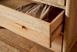 Nkuku Sri Mango Wood Wardrobe Natural