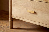 Nkuku Sri Mango Wood Wardrobe Natural