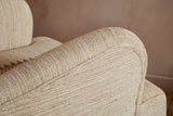 Nkuku Zairya Jute & Cotton Armchair Natural & Rust