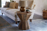 Nkuku Juhi Reclaimed Wood Side Table Natural