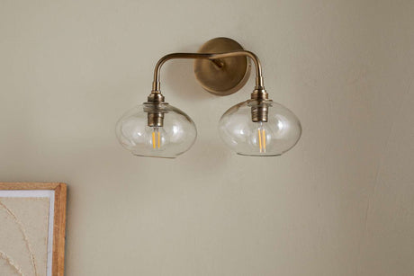 Nkuku Otoro Double Wall Light Clear