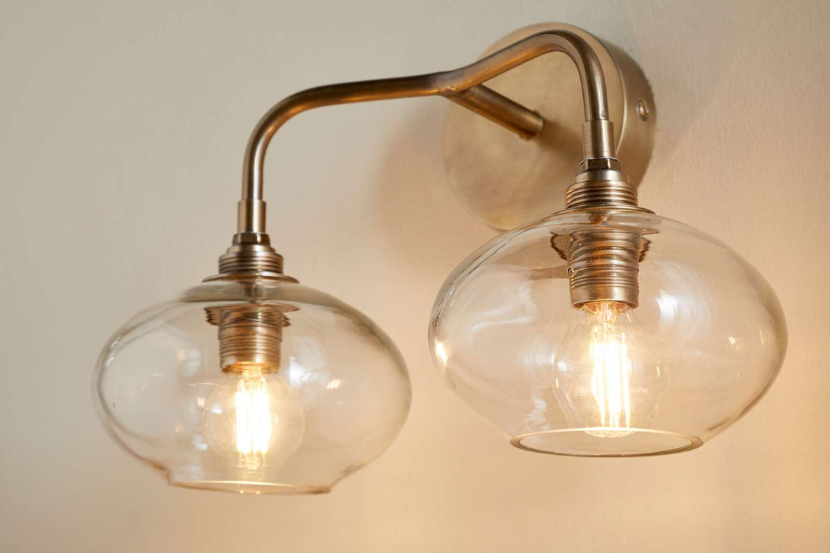 Nkuku Otoro Double Wall Light Clear