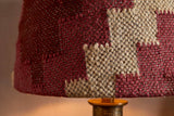 Nkuku Kaadu Jute Kilim Lampshade Rust & Natural Medium