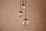 Nkuku Sanvika Organic Cluster Pendant Green