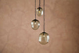 Nkuku Sanvika Organic Cluster Pendant Green