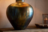 Nkuku Higala Antique Table Lamp Base Burnished Bronze