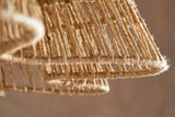 Nkuku Tudai Woven Jute Pendant Natural Large