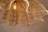 Nkuku Tudai Woven Jute Pendant Natural Large
