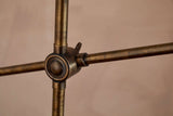 Nkuku Thenkara Directional Floor Lamp Antique Brass