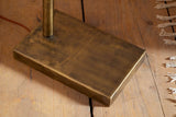 Nkuku Thenkara Directional Floor Lamp Antique Brass