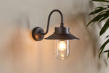 Nkuku Alwar Outdoor Wall Light Antique Bronze