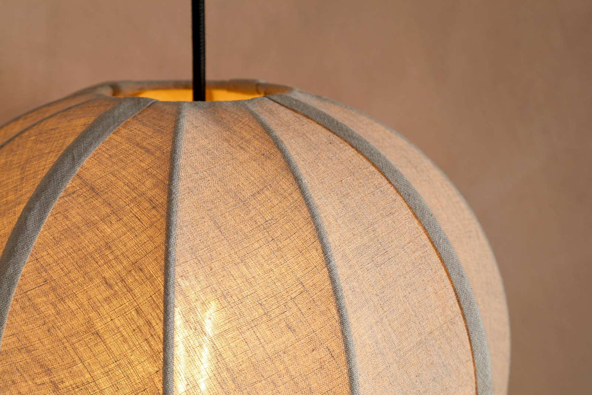 Nkuku Dharini Linen Lampshade 30cm Natural Small