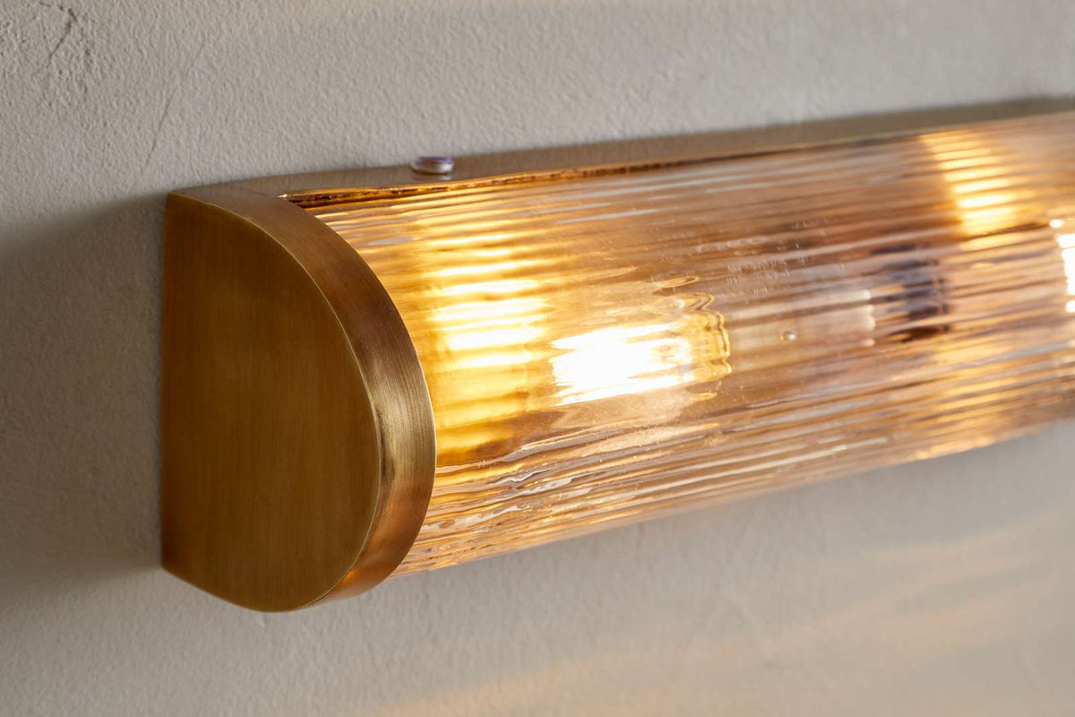 Nkuku Akurdi Bathroom Mirror Light Clear
