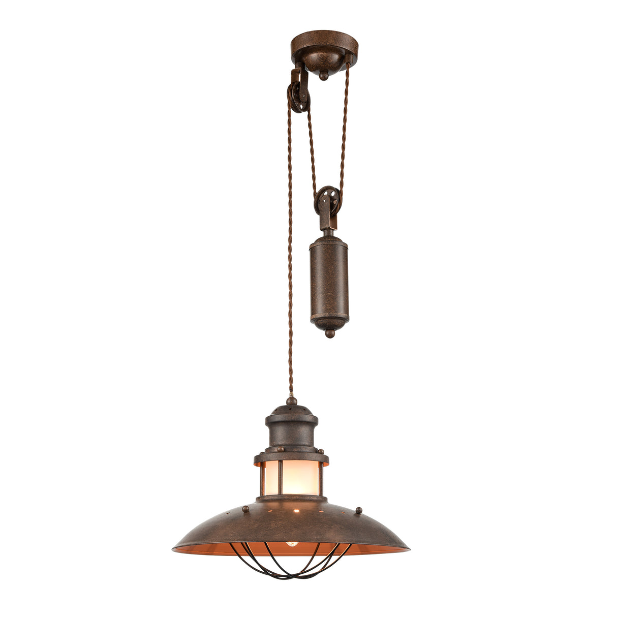 Franklite Newton Bronze Rise and Fall Pendant