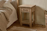 Nkuku Ibo Reclaimed Wood Bedside Table