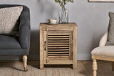 Nkuku Ibo Reclaimed Wooden  Slatted Cabinet