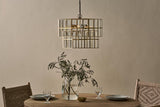 Nkuku Kirindi Glass Panelled Chandelier