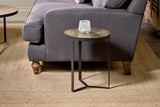 Nkuku Maba Nest of Side Tables Antique Brass