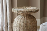 Nkuku Rampura Rattan Side Table