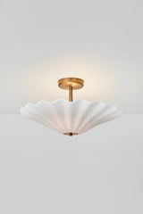 Original BTC Christie Semi Flush Ceiling Light