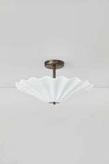 Original BTC Christie Semi Flush Ceiling Light