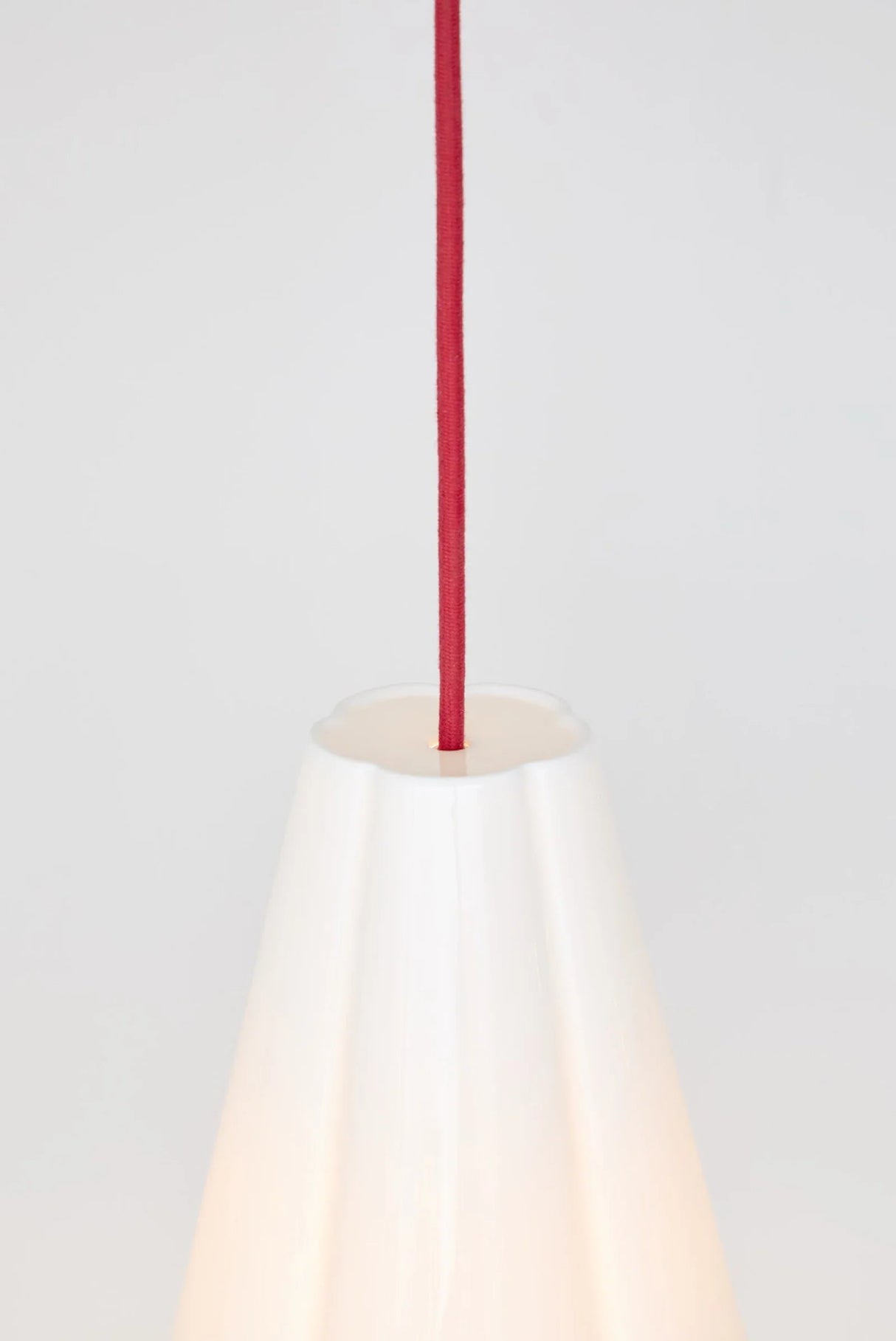 Original BTC Blossom Pendant Size 1 Red Cable