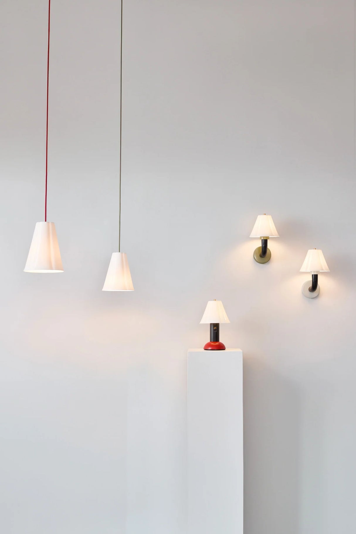 Original BTC Blossom Wall Light Putty Grey