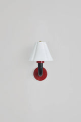 Original BTC Blossom Wall Light Rusty Red