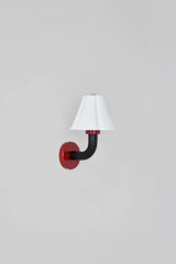 Original BTC Blossom Wall Light Rusty Red