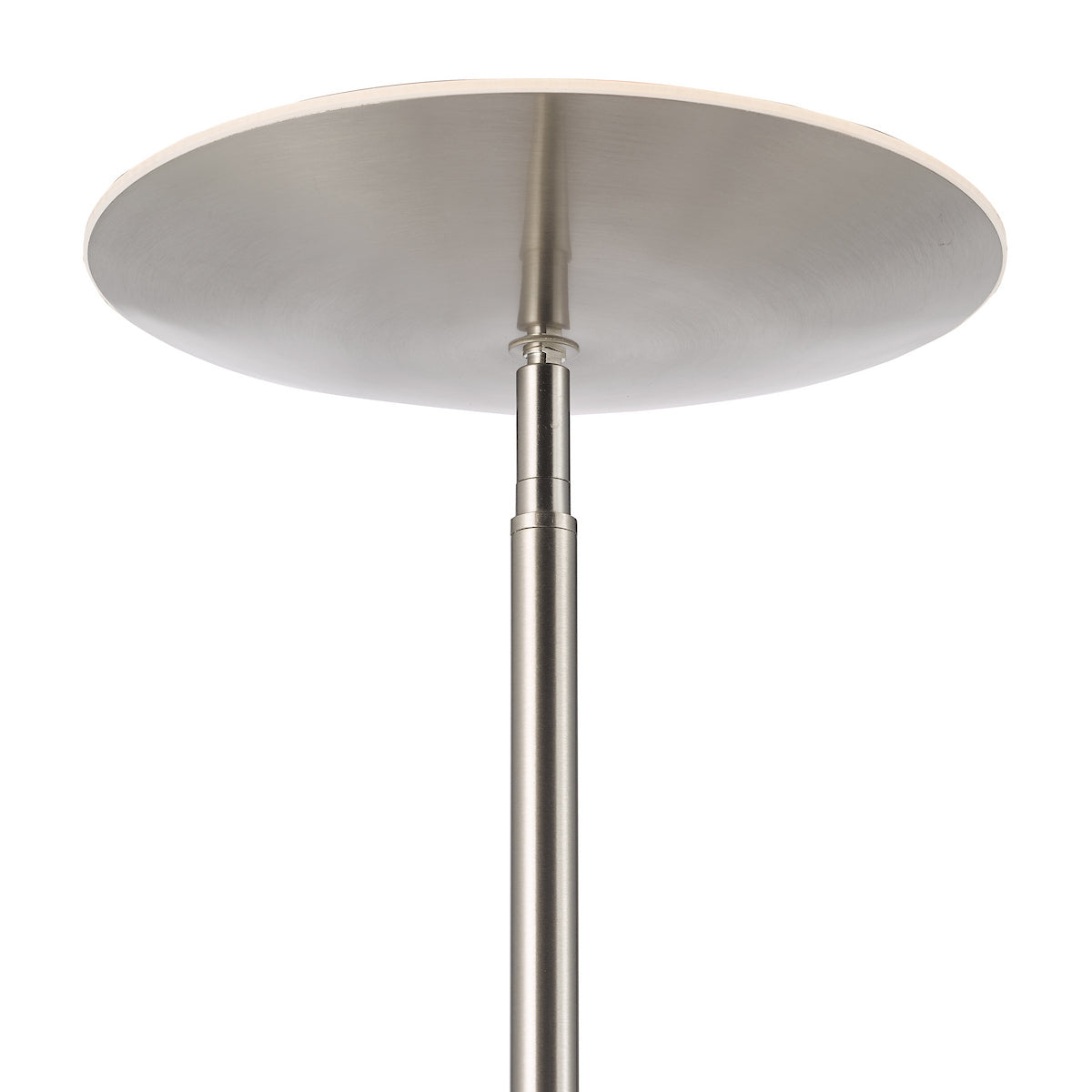 Dar Osbert Mother & Child Floor Lamp Satin Nickel LED