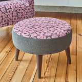 Orla Kiely Roundwood Footstool from Amos Lighting + Home