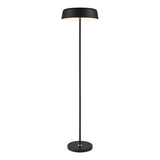 Franklite Otto Matt Black Floor Lamp