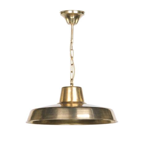 David Hunt Penzance Pendant Natural Brass IP23