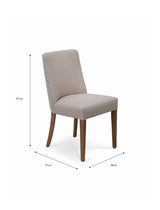 Garden Trading Wraysbury Dining Chair Ash Wood, Natural, Set of 2