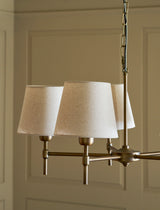 Garden Trading Peartree 5 Light Ceiling Chandelier Antique Bronze with Shades