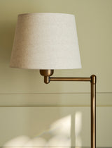 Garden Trading Peartree Table Lamp with Shade Antique Bronze