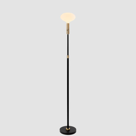 Tala Poise Adjustable Floor Lamp in Brass with Oval II LED bulb