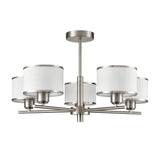 Franklite Polaris 5lt Fitting in Satin Nickel