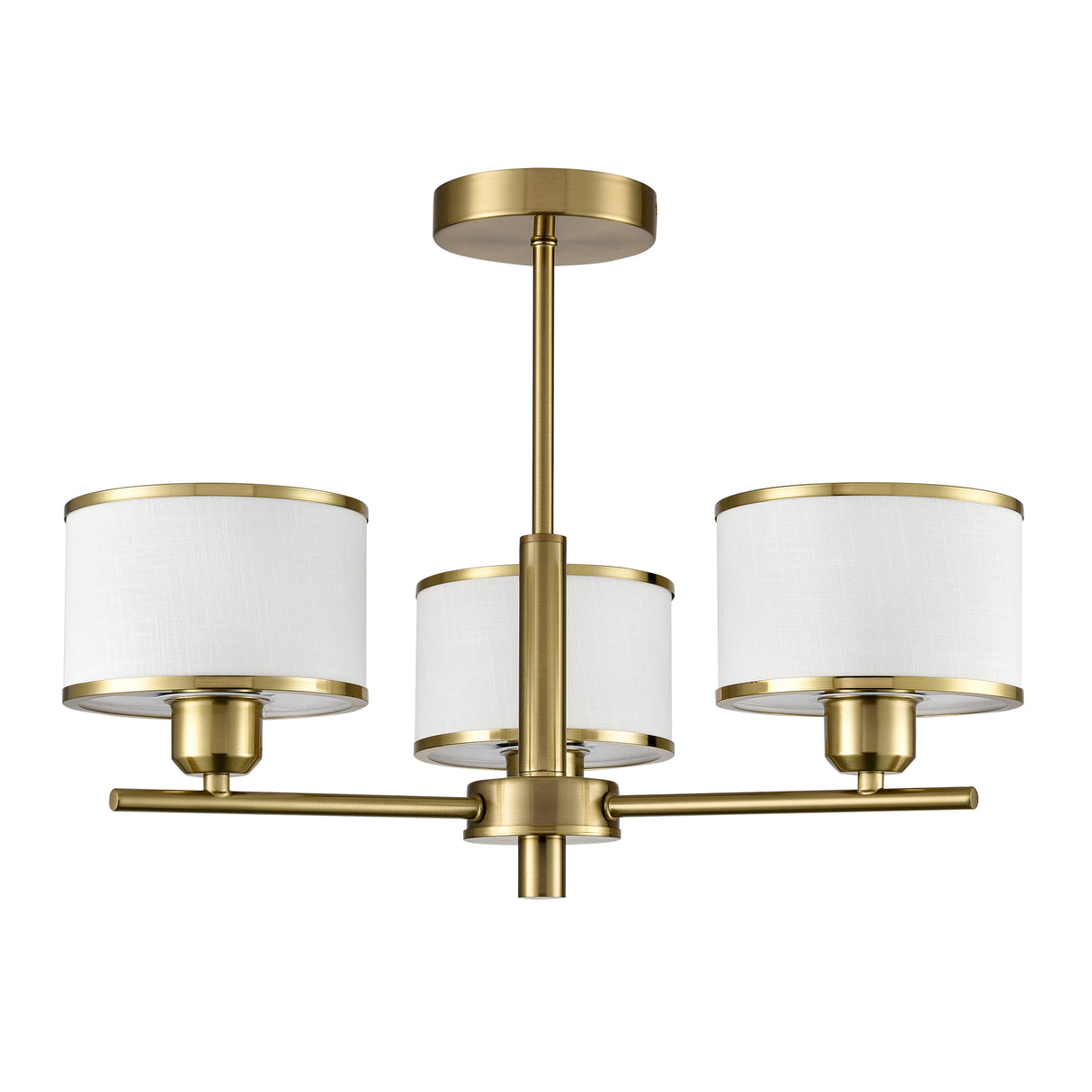 Franklite Polaris 3lt Fitting in Aged Brass
