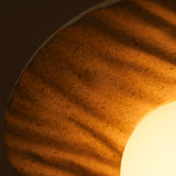 Studio Haran Porth Pendant Light in Ceramic and Oak