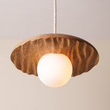 Studio Haran Porth Pendant Light in Solid Oak