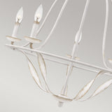 Quoizel Bradbury 5 Light Chandelier White
